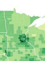 High Income County Minnesota