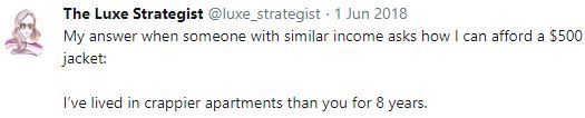 The Luxe Strategist pinned tweet