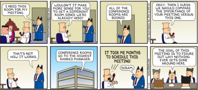 Scott Adams Dilbert comic strip